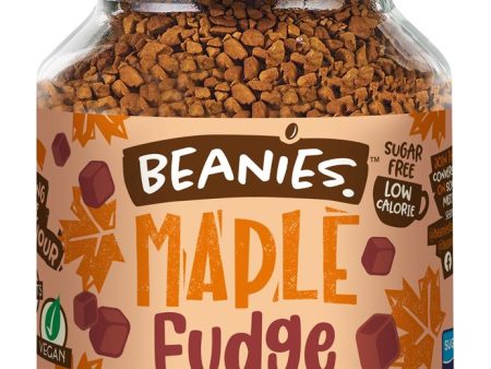 Beanies Coffee Beanies Maple Fudge Flavour Instant Coffee 50g Supply