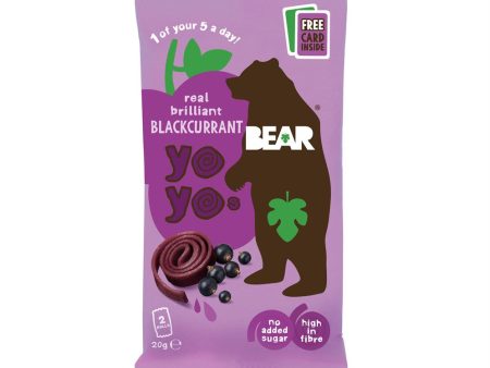 BEAR Blackcurrant Yoyo 20g Cheap