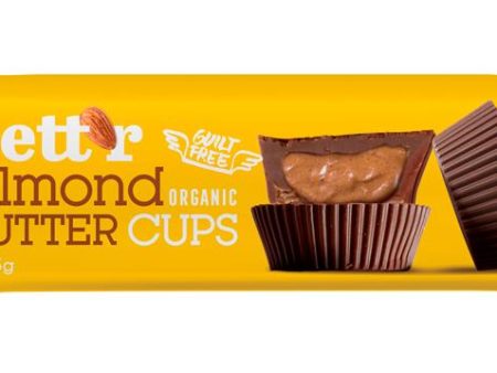 Bettr Nut Butter Cups with Almond 39g For Sale