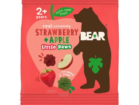 BEAR Paws Strawberry & Apple 20g Online now