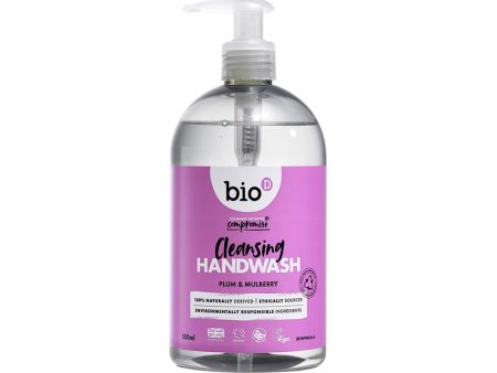 Bio-D Plum and Mulberry Sanitising Hand Wash 500ml For Discount