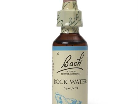 Bach Original Flower Remedies Rock Water 20ml Cheap