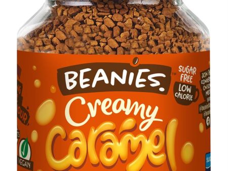 Beanies Coffee Beanies Creamy Caramel Flavour Instant Coffee 50g For Sale