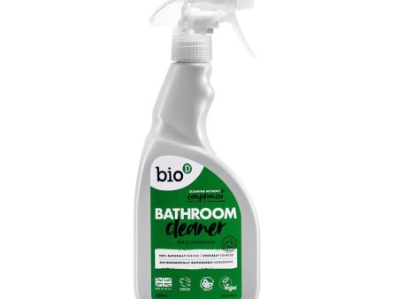 Bio-D Pine & Cedarwood Bathroom Cleaner Spray - 500ml Online Sale