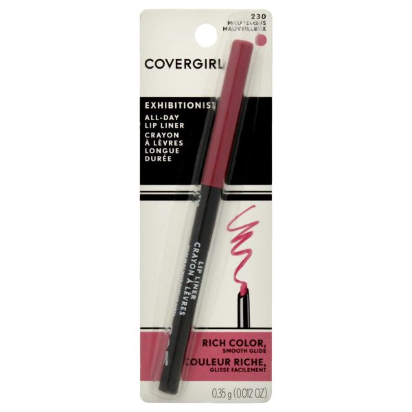 Covergirl Exhibitionist Lip Liner - 230 Mauvelous by CoverGirl for Women - 0.012 oz Lip Liner Cheap