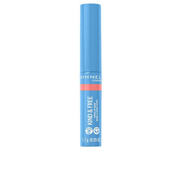 Rimmel London Kind & Free Tinted Lip Balm #004-hibiscus Blaze 1.7g Fashion