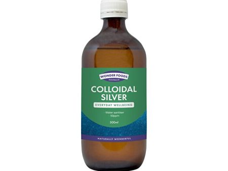 Wonder Foods Colloidal Silver 50ppm 500ml on Sale