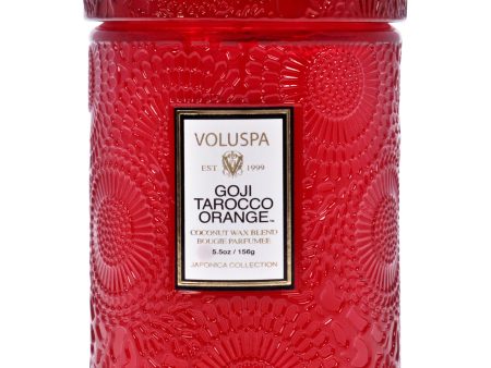 Voluspa Goji Tarocco Orange - Small by Voluspa for Unisex - 5.5 oz Candle Sale