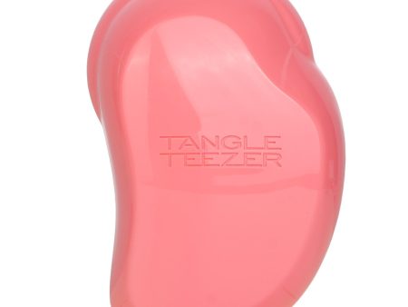 Tangle Teezer The Original Detangling Hairbrush for Straight & Curly Hair - # Salmon Pink And Hyper Yellow  1pc Online Sale