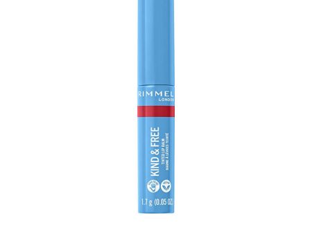 Rimmel London Kind & Free Tinted Lip Balm #005-turbo Red 1 7 Gr Hot on Sale