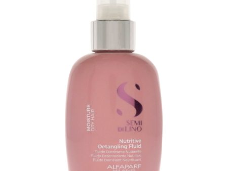 Alfaparf Milano Semi Di Lino Moistutre Nutritive Detangling Fluid by Alfaparf Milano for Unisex - 4.23 oz Treatment Online Hot Sale