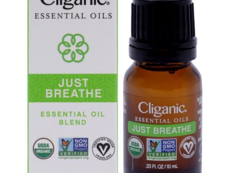 Cliganic Organic Blend - Just Breathe by Cliganic for Unisex - 0.33 oz Oil Sale