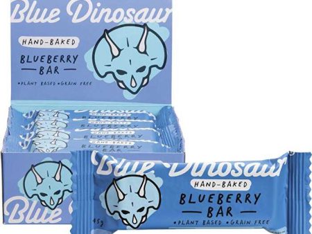 Blue Dinosaur Hand-Baked Bar Blueberry 12x45g Online