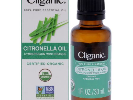 Cliganic Organic Citronella by Cliganic for Unisex - 1 oz Oil Online Sale