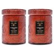 Voluspa Forbidden Fig - Small Kit by Voluspa for Unisex - 2 x 5.5 oz Candle For Sale