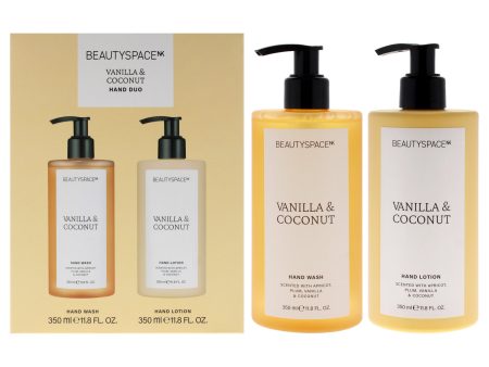 SpaceNK Beauty Space Hand Duo - Vanilla And Coconut by SpaceNK for Unisex - 2 Pc 11.8oz Hand Lotion, 11.8oz Hand Wash Discount