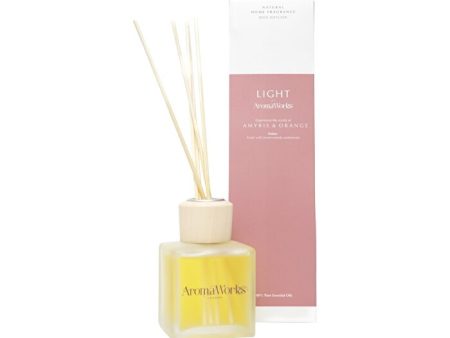 AromaWorks Light Reed Diffuser Amyris & Orange 100ml Fashion