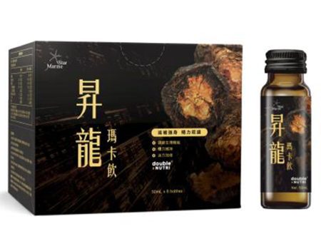 EcKare MARINE STAR DRAGON POWER MACA DRINK  8x50ml box Fashion