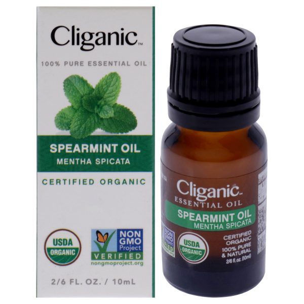 Cliganic Organic Spearmint by Cliganic for Unisex - 0.33 oz Oil For Cheap