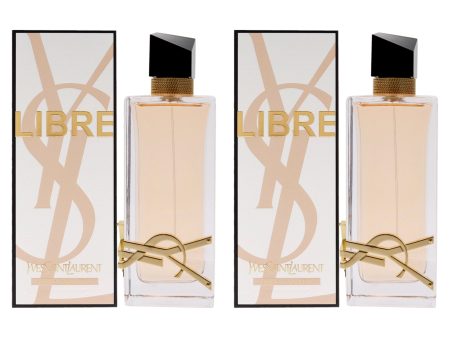 Yves Saint Laurent Libre by Yves Saint Laurent for Women - 3 oz EDT Spray - Pack of 2 Online