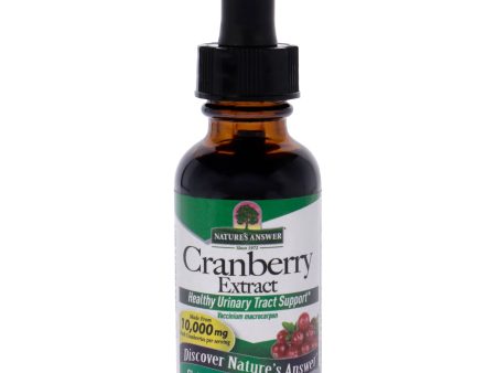 Natures Answer Cramberry - 10000mg by Natures Answer for Unisex - 1 oz Dietary Supplement Fashion