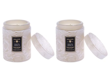 Voluspa Santal Vanille - Small Kit by Voluspa for Unisex - 2 x 5.5 oz Candle Sale