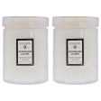 Voluspa Sparkling Cuvee - Small Kit by Voluspa for Unisex - 2 x 5.5 oz Candle Online Hot Sale