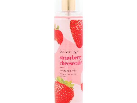 Bodycology Strawberry Cheesecake by Bodycology for Women - 8 oz Fragrance Mist Online Hot Sale