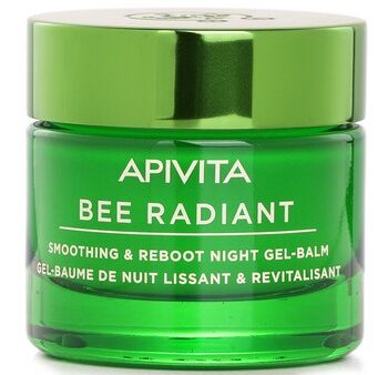 Apivita Bee Radiant Smoothing & Reboot Night Gel-Balm White Peony & Patented Propolis  50ml Online