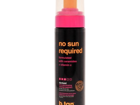 B.Tan No Sun Required Self Tan Mousse - Darkest by B.Tan for Unisex - 6.7 oz Mousse Online now