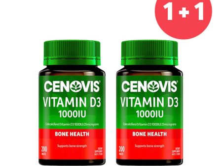 Cenovis ?Buy 1 Get 1?Calcium VD 200 Tablets (Add ONE to Cart and get TWO)  2pcs For Cheap