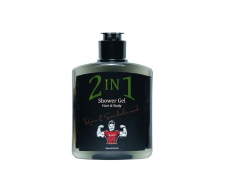 + Plus 2 in 1 Shower Gel (Hair & Body) 200ml  Fixed Size Online Hot Sale