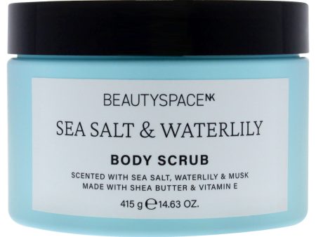 SpaceNK Beauty Space Body  Scrub - Sea Salt and Waterlily by SpaceNK for Unisex - 14.63 oz Body Scrub For Discount