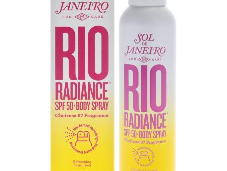 Sol de Janeiro Rio Radiance SPF 50 Body Spray by Sol de Janeiro for Unisex - 6.7 oz Body Spray Fashion