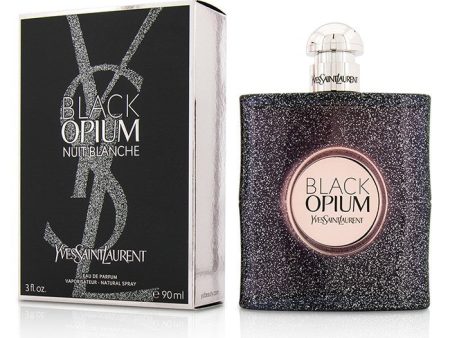 Yves Saint Laurent Black Opium Nuit Blanche Eau De Parfum Spray 90ml 3oz For Sale