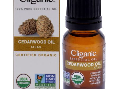 Cliganic Organic Cedarwood by Cliganic for Unisex - 0.33 oz Oil Sale