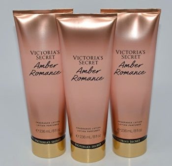 Victoria s Secret Amber Romance Fragrance Lotion Body Hand Cream 8oz For Cheap