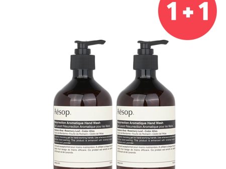 Aesop 【1+1 Set】Resurrection Aromatique Hand Wash     500ml 17.99oz For Sale