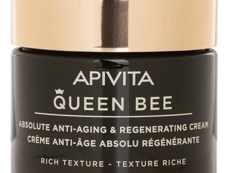 Apivita Queen Bee Absolute Anti Aging & Regenerating Cream Rich Texture  50ml Online now