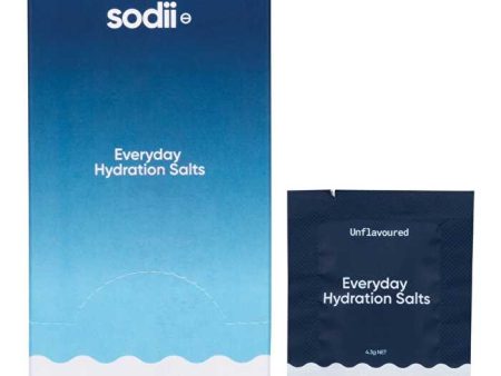 Sodii Everyday Hydration Salts Unflavoured 30pk For Discount