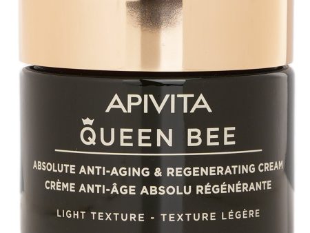 Apivita Queen Bee Absolute Anti Aging & Regenerating Cream Light Texture  50ml Supply