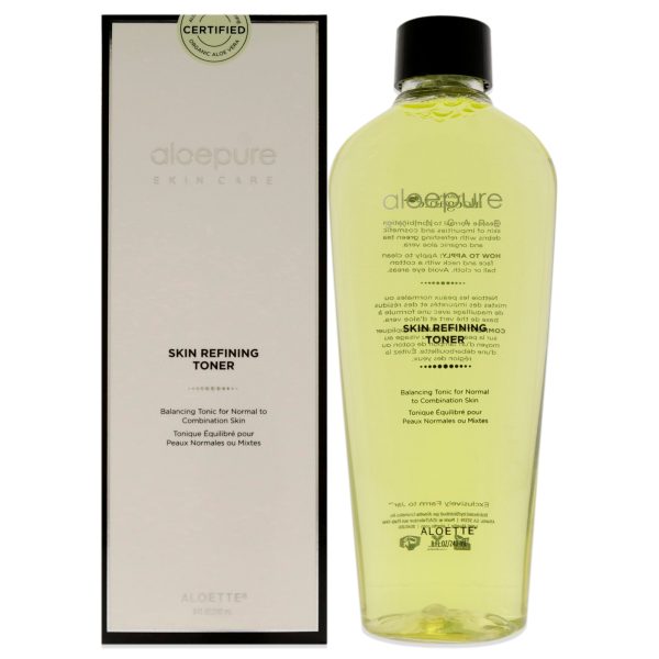 Aloette Aloepure Skin Refining Toner by Aloette for Unisex - 8 oz Toner Online Hot Sale