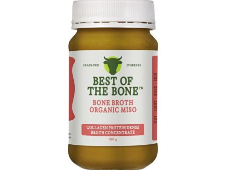 Best Of The Bone Best of the Bone Bone Broth Beef Concentrate Organic Miso 390g Online