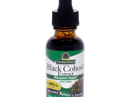 Natures Answer Black Cohosh Extract AF - 1000 mg by Natures Answer for Women - 1 oz Dietary Supplement For Discount