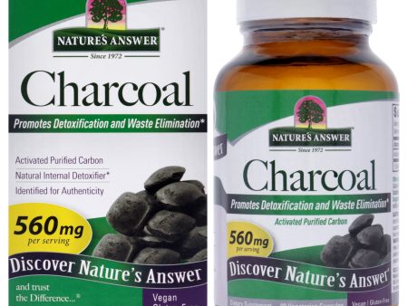 Natures Answer Charcoal - 560mg by Natures Answer for Unisex - 90 Count Capsules Online Sale