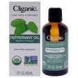 Cliganic Organic Peppermint by Cliganic for Unisex - 2 oz Oil Hot on Sale