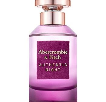 Abercrombie & Fitch Authentic Night Woman Eau De Parfum 100ml on Sale