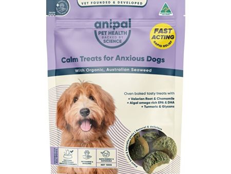 Anipal Calm Treats for Anxious Dogs 130g Online now