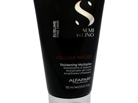 Alfaparf Milano Semi Di Lino Sublime Cellula Madre Thickening Multiplier by Alfaparf Milano for Unisex - 5.07 oz Treatment Sale