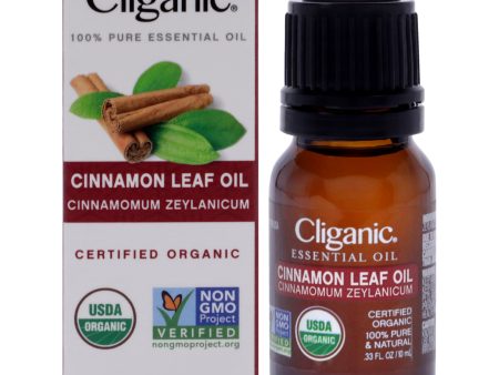 Cliganic Organic Cinnamon Leaf by Cliganic for Unisex - 0.33 oz Oil Discount